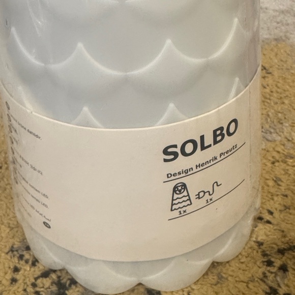 Brand NEW IKEA White Owl Solbo Decorative Table Lamp - Picture 4 of 4